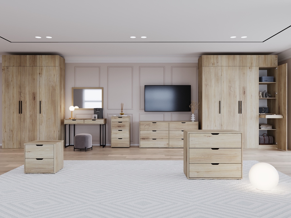 Комод Даллас, комод для одежды 80-687ДК