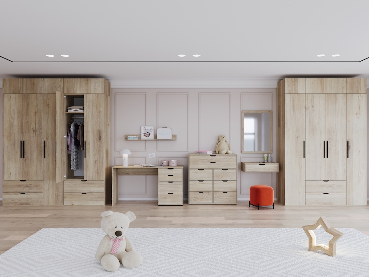 Комод Даллас, комод для одежды 80-687ДК