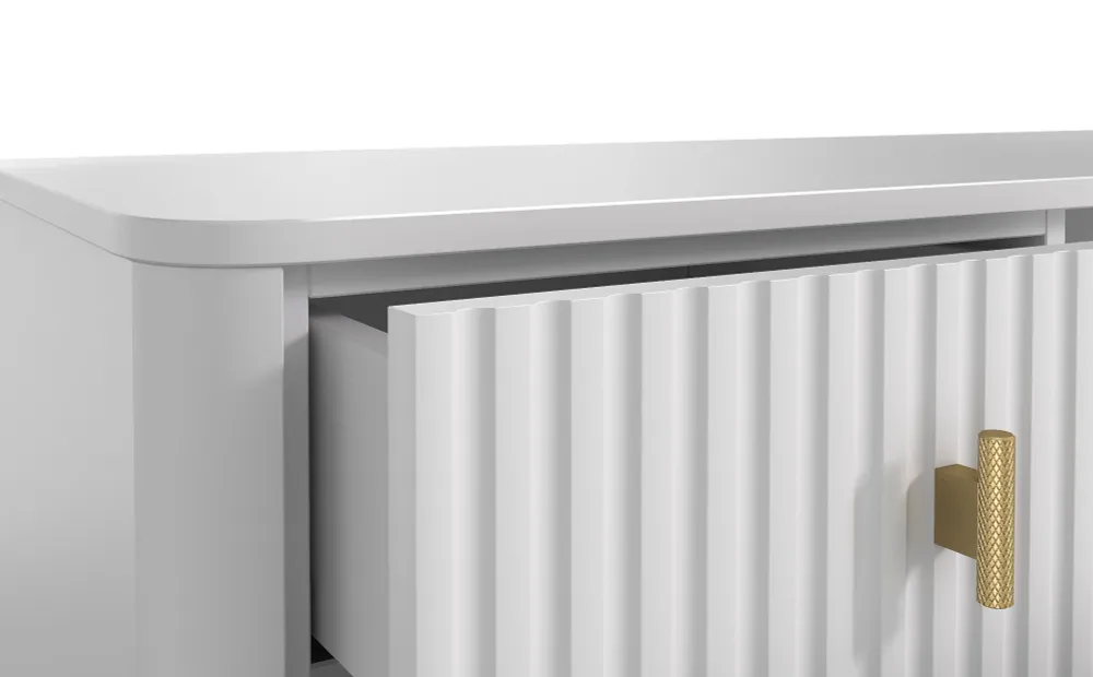 Комод Аляска ,белый  